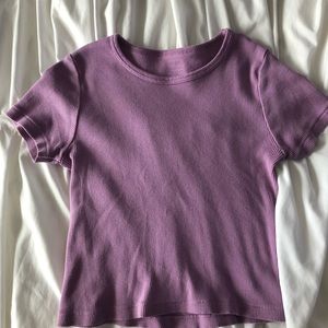 Brandy melville purple shirt